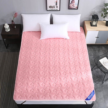 鱼梦家纺全棉可水洗榻榻米床垫纯棉折叠薄垫子软床褥床护垫宿舍垫被