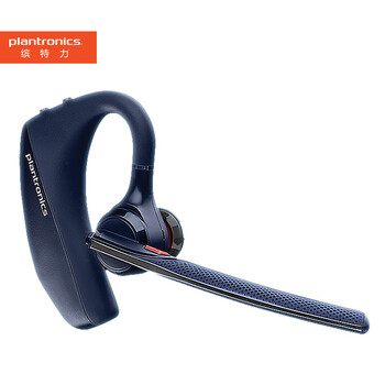 缤特力（Plantronics）Voyager 5210 商务单耳蓝牙耳机 通用型 耳挂式 深蓝色