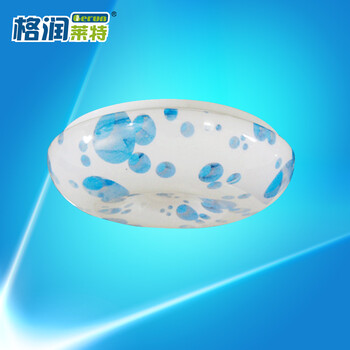格润莱特 现代简约LED吸顶灯客厅灯22W白光 中式田园灯书房灯具led卧室灯 16W苹果蓝水珠