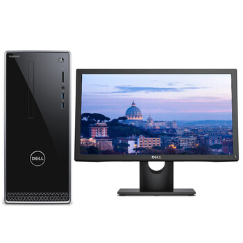 戴尔(dell) 灵越3668-r19n9"吃鸡"游戏主机i7-7700双硬盘台式机电脑