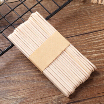 沤迈宝 雪糕棒冰棍棒棍木棍diy手工冰淇淋棒雪糕棍20根 20根1包【长9.