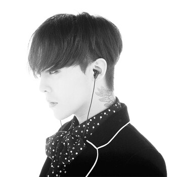 权志龙个人品牌pmo pro in-ear入耳式耳机gd50 gd50银色