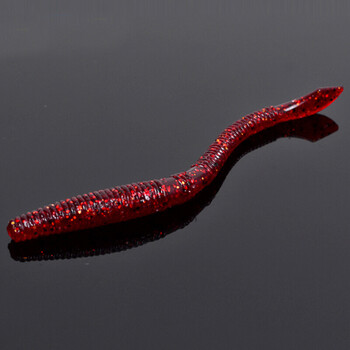 5g/ 仿真假饵软饵 路亚饵 8只装仿真路亚假鱼饵渔具 闪红