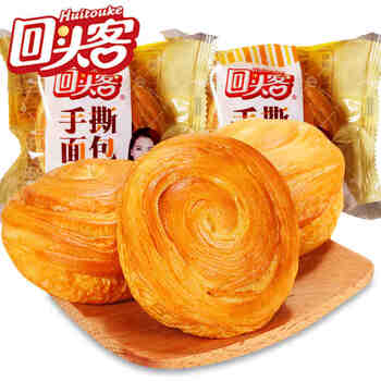 回头客 手撕面包早餐面包糕点心 336g_现价-1元