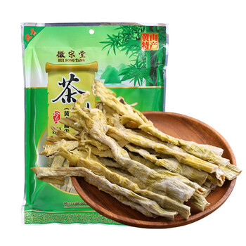 徽宋堂 茶笋 黄山雷笋安徽农家特产干货竹笋干扁笋冬笋尖 400g*1袋