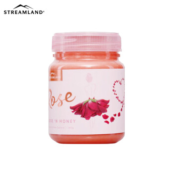 新西兰进口 新溪岛Streamland 玫瑰蜂蜜 340g
