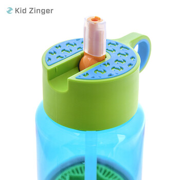 
                                        Zinganything风靡美韩国 儿童柠檬水杯随手杯正品Kid zinger活力瓶 粉蓝色                