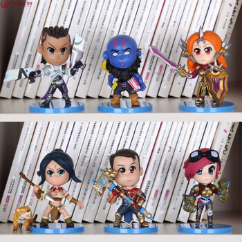 泰瑞和-第7代6款 q版曙光女神 皮城者手办模型摆件盒装 7代6款