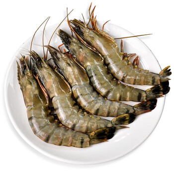 鲜聚汇 越南黑虎虾670g/16头 冷冻老虎虾 青明虾 大虾_ 6折现价59元