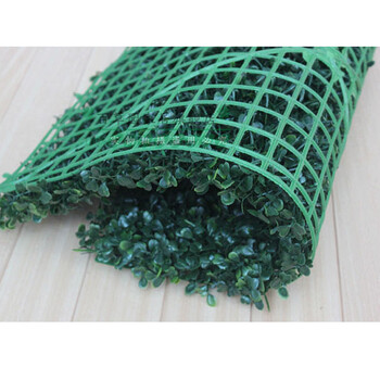 
                                        强迪双层加密米兰草坪加大加宽仿真人造装饰草皮2片装 绿色 40*60CM                