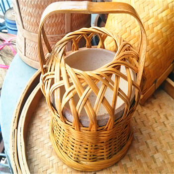 火笼竹编火笼子火炭烧炭木炭取暖怀炉 火笼_ 7折现价108元