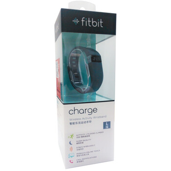 
                                        Fitbit Charge 智能手环  自动睡眠记录 来电显示 运动蓝牙手表计步器 蓝灰色 L                