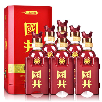 装】扳倒井 白酒 国井1949 52度 500ml*6瓶 整箱装【行情 报价 价格