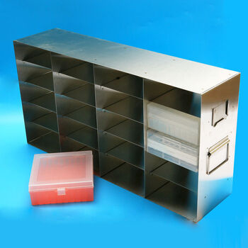 丫米不锈钢超低温80冰箱架冷冻盒架低温存储整体框架式按尺寸定制开票