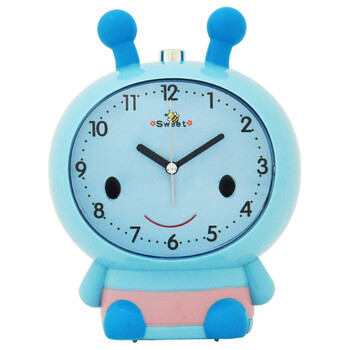 hpanpan闹钟创意卡通可爱小闹表卡通懒人床头闹钟学生儿童时钟3596
