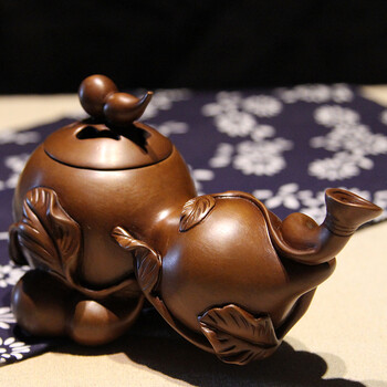 家居摆设紫铜葫芦盘香炉 香薰炉 铜香炉 檀香炉 熏香炉 塔香炉 香炉香具佛具佛教用品 紫铜葫芦熏香炉