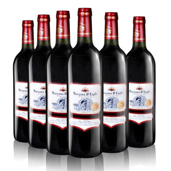 玛歌·鹰贵红酒 美乐珍酿干红葡萄酒12.5° 75