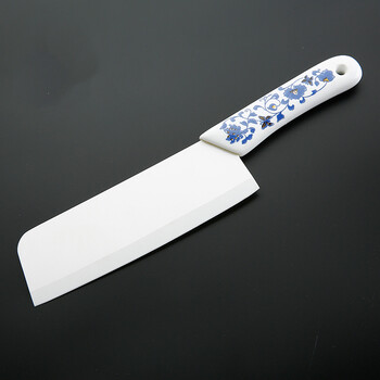 陶瓷刀套装厨房刀具三件套菜刀水果刀切片刀不生锈 青花6寸
