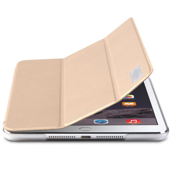 TAKE FANS iPad mini1/2/3保护套 真我系列保护套 三折休眠皮套 苹果iPad mini 保护壳/皮套 金色