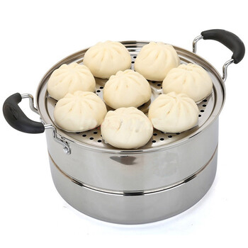 华格莱（HUAGELAI）蒸锅 华格莱32cm双篦复底