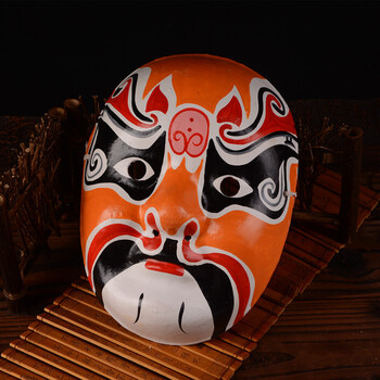 重熙京剧脸谱面具挂件餐厅饭店火锅店装饰成人佩戴面具房间装饰面具