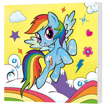 小马宝莉炫彩涂色画框云宝