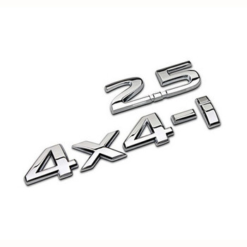 5 4x4-i后车标标志奇骏尾标 4x4四驱车贴 后盖字标 2.5  4x4-i标