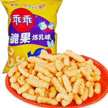 乖乖 脆果 炼乳 膨化零食 70g