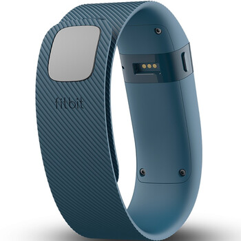 
                                        Fitbit Charge 智能手环  自动睡眠记录 来电显示 运动蓝牙手表计步器 蓝灰色 L                