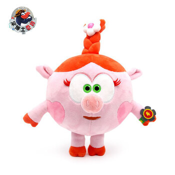 开心球之平博士密码鹿教授猪小美毛绒玩具公仔男孩女孩布娃娃玩偶抱枕