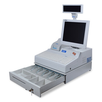 亿利达(elite)pos9100iii收银机pos收款机收银一体机超市服装医药奶茶