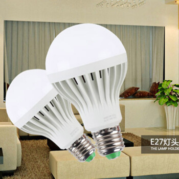 登展 LED球泡节能灯泡E27常用大螺口大瓦数超亮节能不发热适用于客厅卧室楼道餐厅工厂办公 3W(瓦) 球泡灯-正白光-E27普通螺口