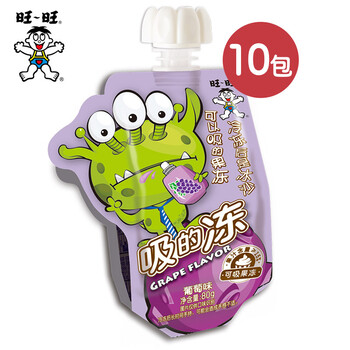 旺旺 吸的冻 香橙味 / 水蜜桃味 / 草莓味 / 葡萄味 / 金桔柠檬味