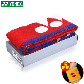 尤尼克斯尤尼克斯运动毛巾男女吸汗速干柔软舒适跑步健身网球羽毛球浴巾 AC1225CR 两条装限定款