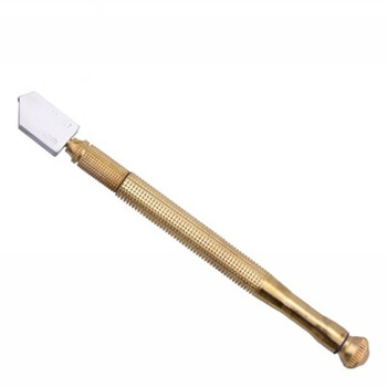 波斯工具玻璃刀2-19mm玻璃割刀/玻璃划刀刀具 金色360°可转刀头