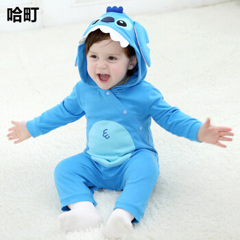 婴幼儿秋装个性造型哈衣 蓝星际 59\/42(身高59