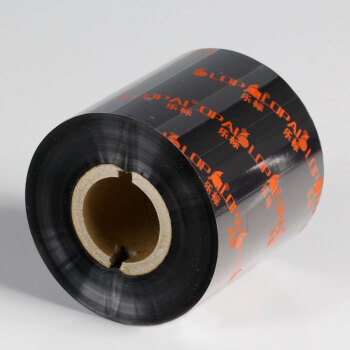 乐标（lopal） 蜡基/混合基/全树脂碳带条码碳带标签打印机通用热转印色带 大卷芯耐磨 蜡基 60mm*300m 4卷装