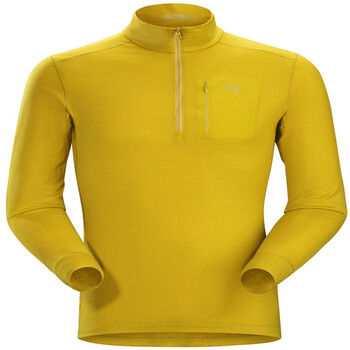 arcteryx始祖鸟16269男款羊毛长袖内衣 satoro ar zip woad靓黄 s_ 9