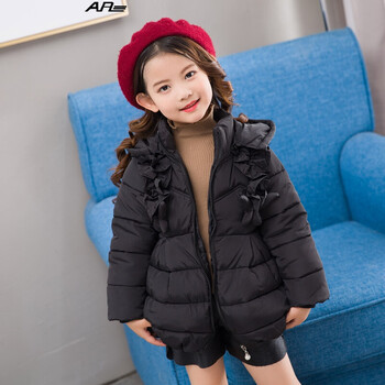 加厚棉衣2017冬季新款儿童上衣中大童保暖外套棉袄潮2-6-8岁宝宝衣服
