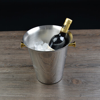 保温桶不锈钢经典欧式红酒冰桶冰块桶香槟桶吐酒桶 银耳