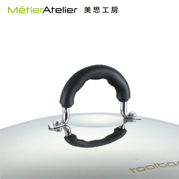 
                                        美思工房（Metier）圆底炒锅铁锅无涂层精铁锅尖底物理不粘锅炒菜锅中式老式 36cm                