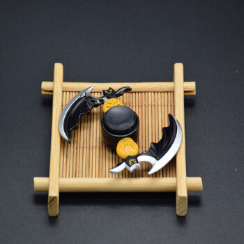 王者荣耀手机游戏周边李元芳武器指尖陀螺金属旋转飞镖兵器模型 李