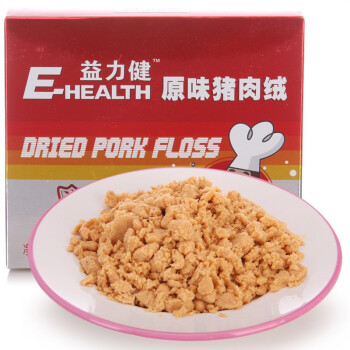 益力健 E-HEALTH原味猪肉绒100g(6个月以上适用)