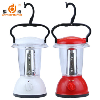 
                                        鼎能DN7120 充电 LED 护眼 节能 台灯 马灯 露营灯 360°照明无极调光 红色                