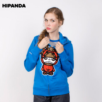 HIPANDA 设计潮牌 女龙头鲨鱼衫 红绿蓝黑四色可选 黑色 155/S