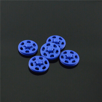 塑料暗扣盒装按扣按钮衣服防走光纽扣隐形扣摁扣彩色钮扣扣子 深蓝色