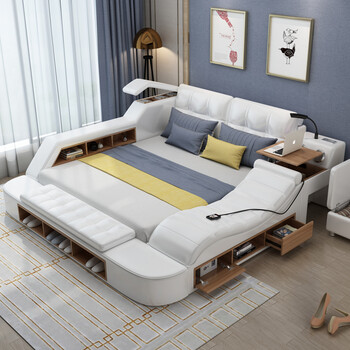 祥仕 榻榻米床双人床1.