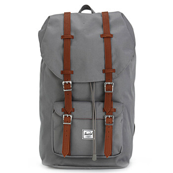 herschel 双肩包 经典灰色双肩背包男女电脑包 运动双肩包10014 00006