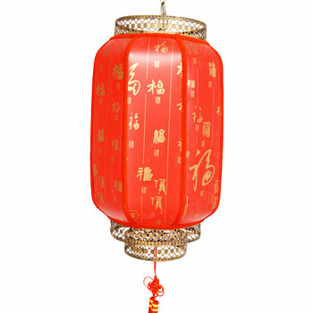 仿羊皮古典红灯笼春节元旦婚庆装饰灯笼