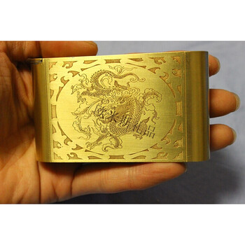 铜烟丝盒 手卷烟烟叶盒 旱烟 加厚铜雕刻龙 个性便携滑盖
